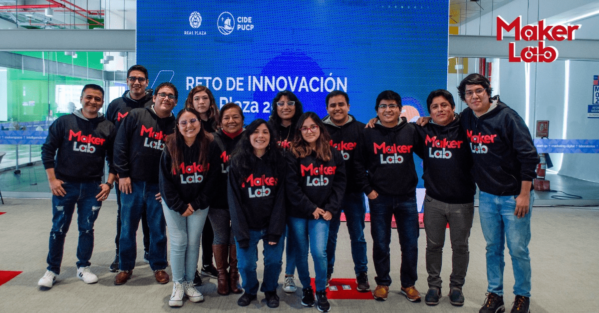 Equipo Makerlab Perú en el Reto de Innovación Real Plaza 2022